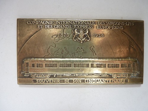 Plaque bronze compagnie - plaque, en