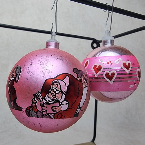 Lot boules noël - noël, vintage