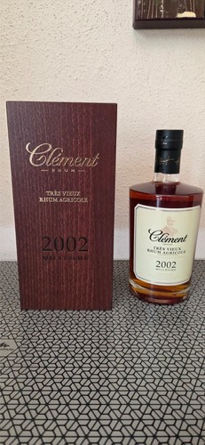 Rhum clément 2002 - rhum,
