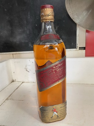 Bouteille ancienne whisky - bouteille,