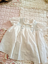 Robe blanche  vintage smocks