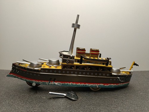 Bateau tôle réplique un - en,