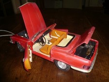 Cabriolet Mercedes 1/10    marque RICO ,   26 cm, telecommande Fonctionnelle 