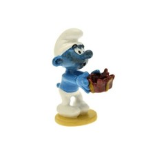 Figurine Le Schtroumpf cadeau piégé - PEYO - Pixi 06435