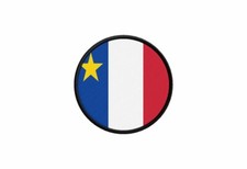 Patch ecusson drapeau acadie
