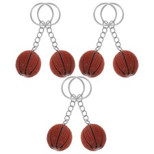  6 Pcs Porte Clé Ballon De