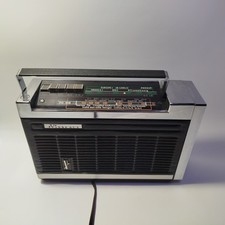 Ancienne Radio Transistor VISSEAUX 1726 Fabriqué en France 1960 Testé Voir Desc*