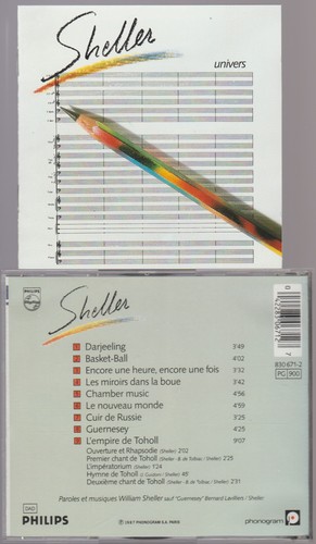 William sheller univers - cd,