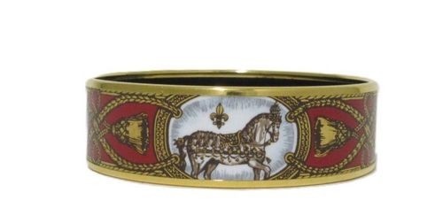 Bracelet hermès émaillé - bracelet, gm
