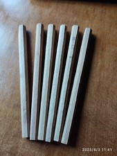 Lot de 6 CHEVILLES BOIS ACACIA 17-20 x 300