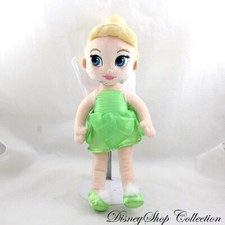 Poupée peluche fée Clochette DISNEY STORE Animators Collection 37 cm (F8755)