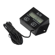 Tachymètre de compteur horaire numérique RPM Testeur pour Motos Moteur 2/4