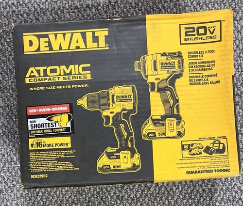 Dewalt dck225d2 atomic 20v - dewalt,