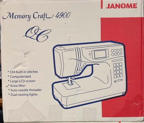 Janome memory craft - janome, 4900