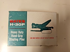 Vintage Pince Agrafeuse BATES