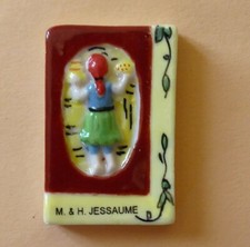 Fève perso - 2002 - Puzzle " Tableau Tradition : Boulangère