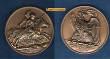 Médaille Napoléon Ier “ Bataille de Lutzen ” 1807 Bronze Aigle