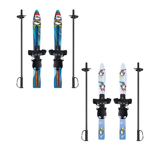Skis courts neige avec de - skis,