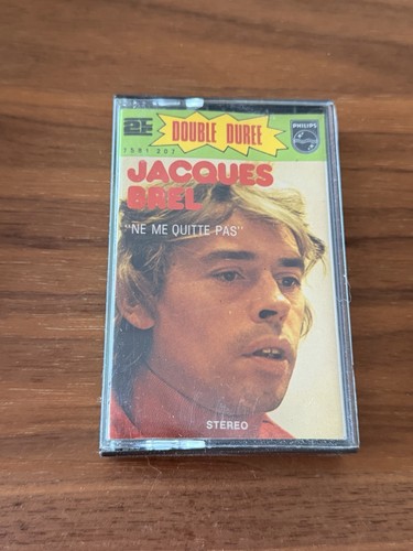 Cassette audio jacques brel - k7,
