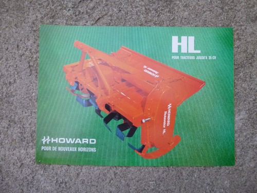 Prospectus howard rotovateur - prospectus,