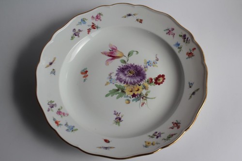 Meissen assiette porcelaine - meissen,
