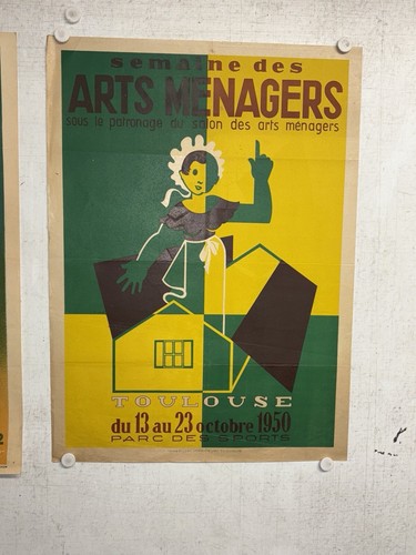 Rare affiche ancienne - , art