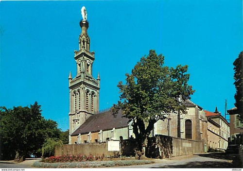 Carte postale vezelise - postale,