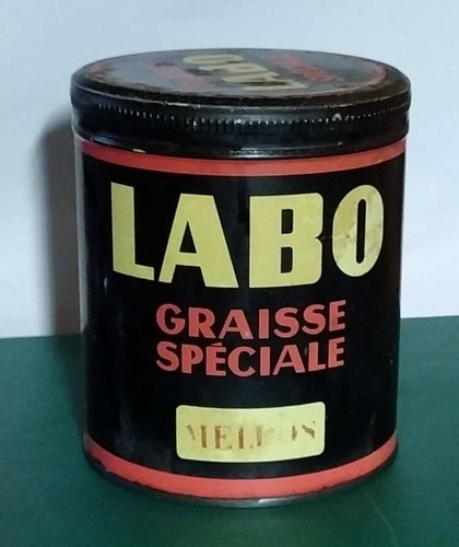 Ancien pot graisse - pot, labo