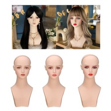 Tête de mannequin femme avec