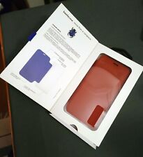 Coque / Etui folio en cuir Beetlecase Rouge pour iPhone X ou Xs