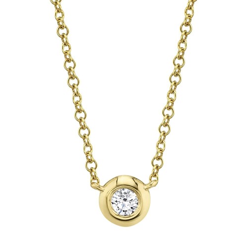 Pendentif collier solitaire - pendentif,