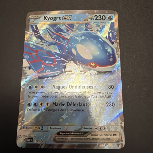 Kyogre ex 178 promo - 🇫🇷,