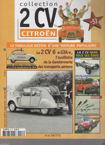 Fascicule citroën 2cv - fascicule,