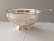 CHRISTOFLE saladier bol à punch en métal argenté louche à punch cocktail coupe