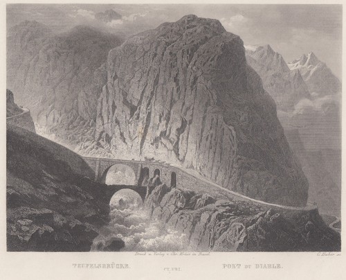 Teufelsbrücke uri - teufelsbrücke,