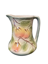 pichet barbotine décor de