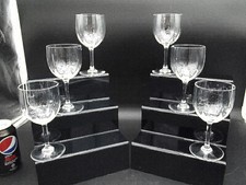 BACCARAT-6 VERRES A VIN ROUGE