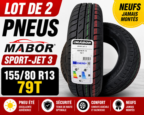 Lot 2 pneus mabor - 2,