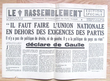 JOURNAL "LE RASSEMBLENT" RPF