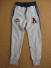 Pantalon Adidas Originals Gris Bleu Homme Survetement Pants Basket - S