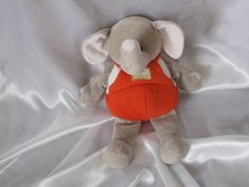 Ancien doudou éléphant gris, rouille, Doudou et Compagnie (Cie)