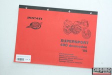 Catalogue officiel de pièces détachées Ducati 400 desmodue 1995 *N26901*