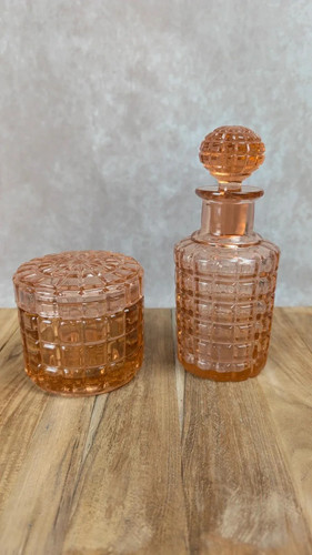 Duo toilette art déco - art, en