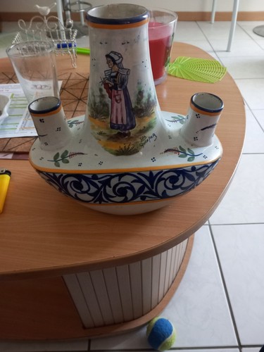 Vase henriot quimper - vase,