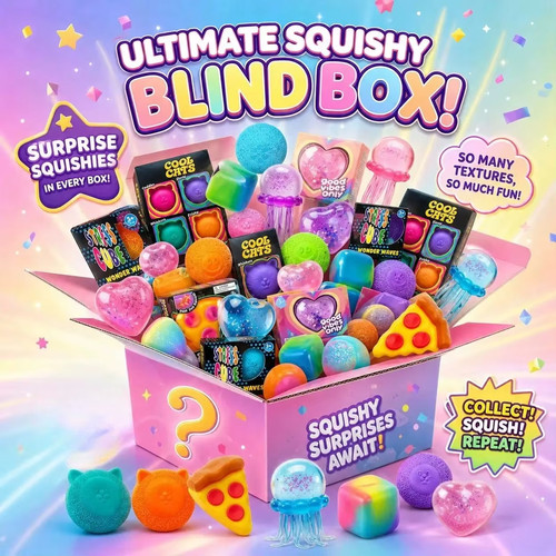 100 figurines squishy - 100,