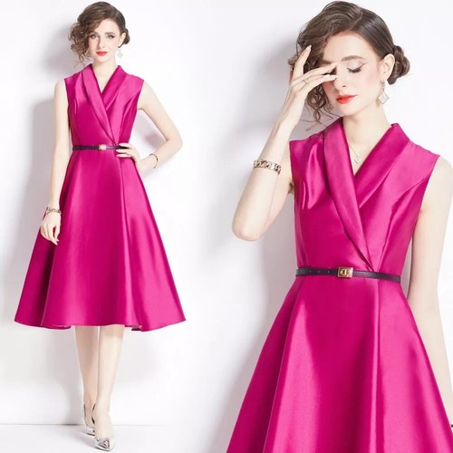 Robe femme élégant genou - robe,