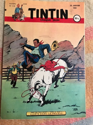 Journal tintin 118 france - tintin,