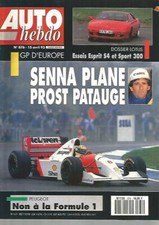 AUTO HEBDO N°876 GP EUROPE /