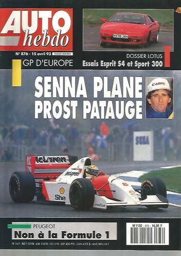 Auto hebdo 876 europe - gp, /