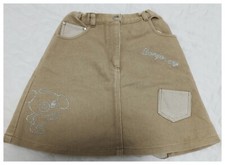 pom ponette jolie jupe beige